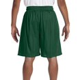thumbnail image 2 of 9 Dri-Power Tricot Mesh Shorts, L, Dark Green, 2 of 3