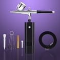 thumbnail image 3 of Mini Trousse d'Aérographe Sans Fil à Haute Pression, Compresseur Polyvalent, Pistolet Vaporisateur à une Action pour Maquette Artistique, Maquillage, Ongles, Outils, Facile à Utiliser, 3 of 7
