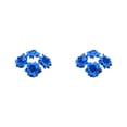 thumbnail image 3 of Thinsony 50pcs Fiber Realistic Appearance Fabric For Stunning Bouquets And Decor Wedding Wide Application Birthday Soft Texture Deep Blue 4.5cm 2Set, 3 of 6