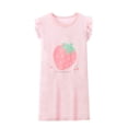 thumbnail image 1 of Chemises de Nuit pour Filles, Manches Courtes, Robe de Nuit Princesse, Robe de Sommeil, Chemise de Nuit, Robe de Nuit Mignonne 3-12 Ans, 1 of 5