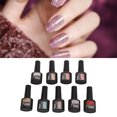 thumbnail image 4 of Vernis à Ongles, Ensemble de Vernis Gel Pailleté Coloré Réfléchissant Portable 9 Pcs pour Boutique de Beauté pour la Maison, 4 of 8