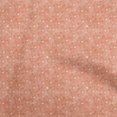 thumbnail image 1 of oneOone Popeline de Coton Brun Rouille Tissu Aquarelle Matériel de Couture Tissu Imprimé au Mètre 56 Pouces de Large, 1 of 4