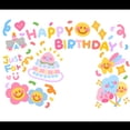 thumbnail image 1 of Dvkptbk Projector Lamp Ins Happy Birthday Projection Cake Projector Lamp Projector Holiday Gift Home Decor on Clearance, 1 of 8