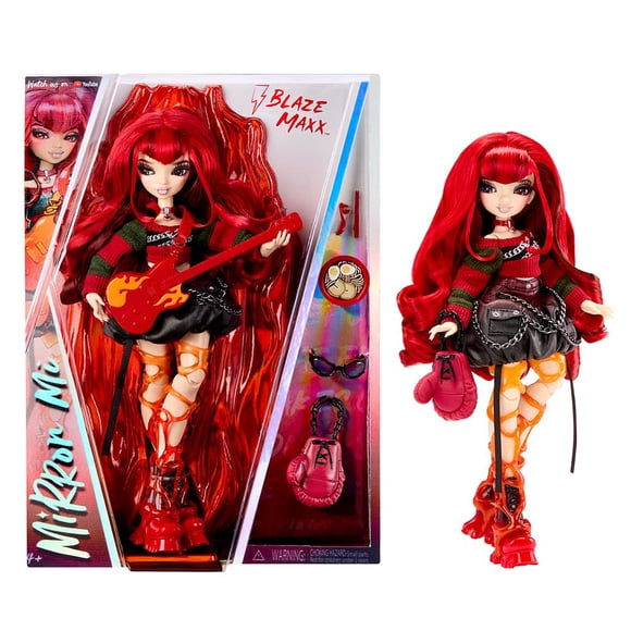 Mirror Mi Blaze Maxx Fashion Doll with Accessories, Electric Emotion Fantasy Doll