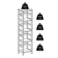 thumbnail image 3 of Winsome 92514 Leo Narrow Shelf, 3 of 9