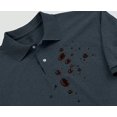 thumbnail image 2 of Jerzees Mens SpotShield Short Sleeve Jersey Sport Shirt, M, Sandstone, 2 of 3