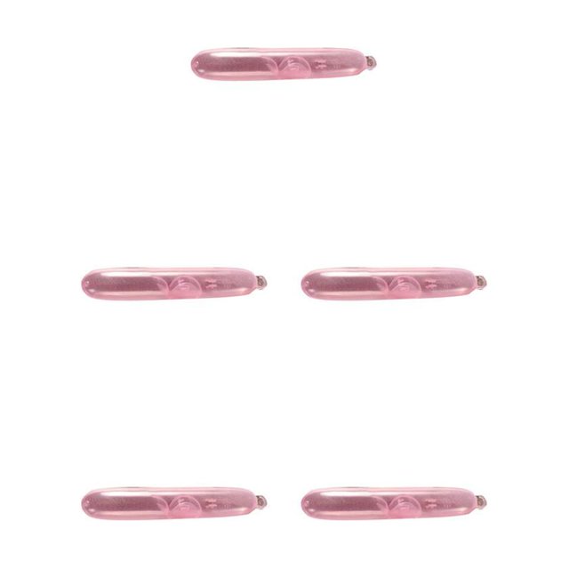 braveheart Travel Portable Toothbrush Storage Box Plastic Lightweight Clear Toothbrush Holder Organizer Case by clear pink 5Set