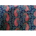 thumbnail image 4 of oneOone Cotton Silk Fabric Floral & Paisley Block Print Fabric BTY 42 Inch Wide, 4 of 4