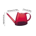 thumbnail image 3 of 1.4L Plastic Watering Can For Indoor Long Spout Flower Watering Pot Colorful Transparent Jug For Home Garden (Multicolor), 3 of 5