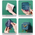 thumbnail image 4 of Punch-Free Alarm Clock Wall Hook Storage Rack, Organizer for Kitchen Supplies & Bedroom Essentials, Hanging Pendant Shelf Unit, 4 of 8