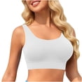 thumbnail image 3 of Warop Women's Solid Color Backless Wave Bikini Top, Swimwear for Beach and Pool, 3 of 8