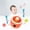 Orange, variante sur IROINID Jouets Éducatifs d'Apprentissage, Jouets Instruments de Musique pour Tout-Petits Ensemble de Pile pour Enfants Tambour Transparent pour Enfants Jouets Éducatifs Blocs de Formes Cadeaux pour Garçons Filles Enfants de 6 Mois 1 2 3 Ans
