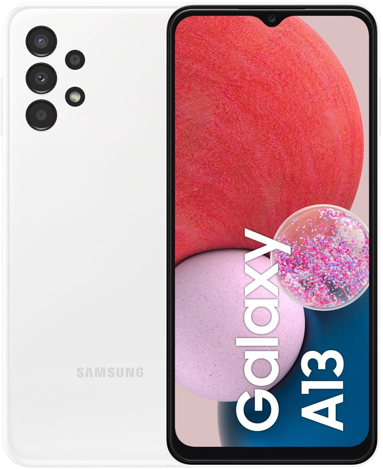 Refurbished Samsung Galaxy A13 4G - 64GB – White – 50MP Triple Rear & 8MP Front Camera - Fully Unlocked Smartphone - Excellent Condition