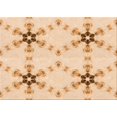 thumbnail image 1 of Ahgly Company Tapis d'Intérieur Lavables à la Machine Rectangle Transitionnel Doré Blond Doré, 3' x 5', 1 of 7