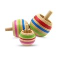 thumbnail image 3 of Bulk Toys - Tippy Tops - 3 Pcs Spinning Tops for Kids - Flip Upside Down Spinnin, 3 of 4