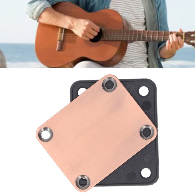 Plaque de Manche de Guitare Électrique, Fixation de la Plaque de Manche de Guitare pour Réparation