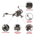 thumbnail image 4 of Sunny Health & Fitness Phantom Hydro Water Rowing Machine - SF-RW5910, 4 of 9