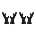 thumbnail image 4 of mmirethe 2pcs Easy To Install Antlers Sticker To Decorate Christmas Car Cute Waterproof black large 2Set, 4 of 6