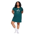 thumbnail image 2 of George Women's Plus V-Neck Nightshirt, 2 of 6