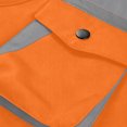 thumbnail image 3 of Mineart Safety Vest for Men Reflective Hi Vis Zip Up Work Waistcoat Multi Pocket for Outdoor Working, 3 of 4
