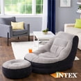 thumbnail image 4 of Intex Fauteuil Lounge Gonflable Ultra avec Porte-Gobelet et Pouf Ensemble (Lot de 2), 4 of 8