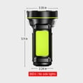thumbnail image 3 of Meitianfacai Portable Rechargeable LED Flashlight, Multifunction Outdoor Camping Lantern Flashlight, Strong Light, Waterproof, 3 of 8