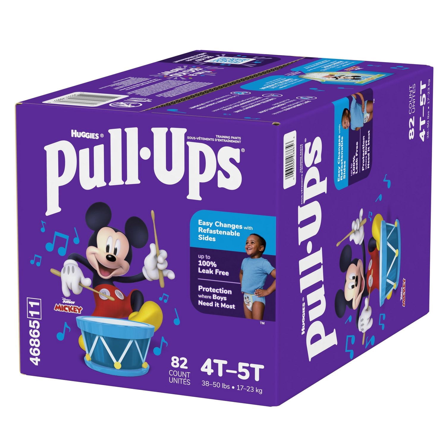 Pull-Ups Boys' Potty Training Pants, 6T-7T (55-75 lbs), 58 Count