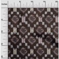 thumbnail image 1 of oneOone Cotton Poplin Fabric Geometric Kasuri Print Sewing Fabric BTY 56 Inch Wide, 1 of 4