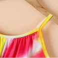 thumbnail image 3 of Toddle Sleeveless Jumpsuit with Tie-dye Pattern Printing Elastic Closure Clothing, 3 of 3