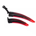 thumbnail image 1 of Colored Mountain Bike Bicycle Mud Guards Bike Tiles Red, 1 of 8
