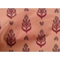 thumbnail image 4 of oneOone Cotton Poplin Fabric Leaves & Paisley Block Printed Craft Fabric BTY 42 Inch Wide, 4 of 4