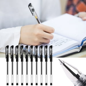 Yannianjz Stylos d'écriture 0.5mm Stylos de gel rétractables, encre non saignée à écriture lisse, stylos de gel colorés pour la publication, l'étude, fournitures de bureau