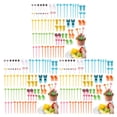 thumbnail image 2 of ziyahi 76x Stylish Cartoon Food Toothpick For Kids Safe Durable And Easy To Clean Gift Idea Fruit Fork 3Set, 2 of 6
