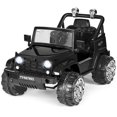 thumbnail image 1 of Costway 12V Kids Ride on Truck Jeep Car RC Remote Control w/ LED Lights Music MP3, 1 of 10