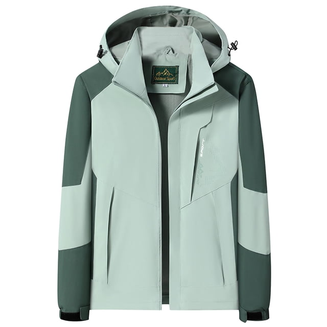 Dvkptbk Veste à Capuche pour Femmes, Imperméable, Coupe-Vent, en Liquidation