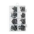 thumbnail image 1 of Ensemble de 80 Pcs de Canne à Pêche, Cercle de Réparation en Acier Inoxydable, Accessoires de Canne à Pêche, Outil de Réparation 8 Tailles 80 Pcs, 1 of 8