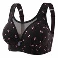 thumbnail image 1 of Timegard Bras for Women Mesh Adjustable Strap Full Coverage Wireless High Support Comfy Everyday Bras, 1 of 2