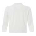 thumbnail image 3 of Stripe Print Men‘s Casual Ribbed Long Sleeve Tops with 1/4 Zipper, 3 of 9