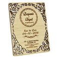 thumbnail image 2 of Rustic Wedding Save The Date Wooden Magnet 40 Custom Engraved Wooden Magnet Personalized Gift, 2 of 2