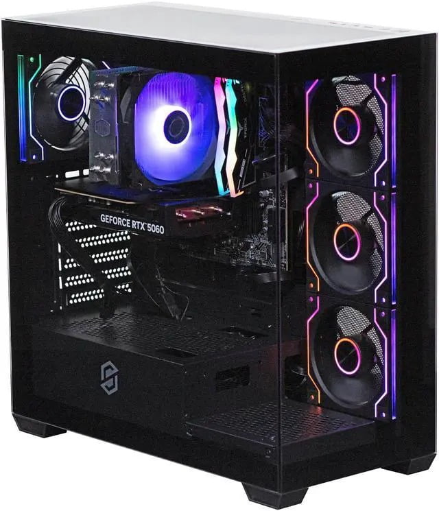 Stoneforged Lance Gaming PC, Intel Core i5-14400F, NVIDIA GeForce RTX 5060, 16GB DDR5, 1TB NVMe SSD, Windows 11 Home