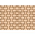 thumbnail image 1 of Ahgly Company Machine Washable Indoor Rectangle Transitional Deep Peach Orange Area Rugs, 4' x 6', 1 of 7