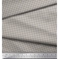 thumbnail image 3 of Soimoi Moss Georgette Fabric Geometric Small Print Fabric by The Yard 42 Inch Wide, 3 of 3