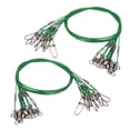 thumbnail image 1 of Fishhook Line Trace Wire Leader Swivel Fishing Line Steel Wire Leader Anti Bite Steel Fishing Line Steel Wire Leader Fishing Wire Line Leash Anti Bite Steel Fishing Line Steel Wire, 1 of 8