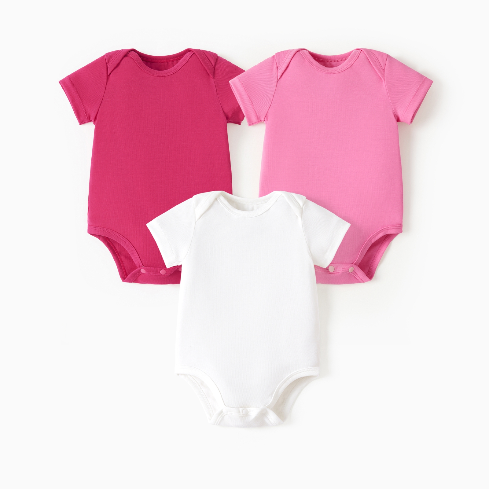 PatPat Cache-Couche à Manches Courtes Coloré en Coton Uni Menthe pour Bébé