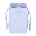 thumbnail image 2 of Instant Camera PU Leather Drawstring Bag, Space Saving Soft Microfiber PU Leather Drawstring Pouch Portable Waterproof Scratch Resistant  for Storage Purple,Pink,Green,White,Blue, 2 of 7