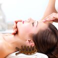 thumbnail image 3 of EYE Golden Sandalwood Head Massager & Comb Stimulate Scalp Relax Muscles Promote Circulation, 3 of 3