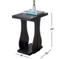 thumbnail image 2 of IFDC - Table d'Appoint, 14 Pieds' x 20 Pieds' x 24 Pieds', Couleur Espresso, 2 of 3