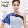 thumbnail image 2 of Cloth Shoulder Pad Portable Replacement Professional Free Size Reusable Washable Adult Children Elastic Joint Brace Support Type 4, 2 of 9