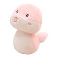 thumbnail image 1 of HILABEE Chinese New Year Snake Toy Collection Statue Gift Snake Stuffed Animal Pink 38cm, 1 of 9