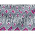 thumbnail image 4 of oneOone Viscose Jersey Fabric Geometric Ikat Decor Fabric Printed BTY 60 Inch Wide, 4 of 4
